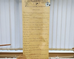 1B-klases-mokiniai-mokyklos-muziejuje-„Lino-muka-5