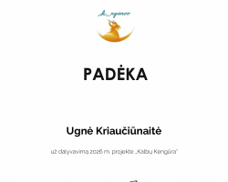 Padeka-mokinei-Ugnei-Kriauciunaitei